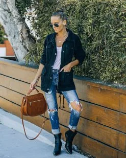 Clancy Cotton Blend Pocketed Cargo Jacket - FINAL SALE -clothes Sales FO6C9190 8f6117be 9d4b 47a1 8cd2 99a20d2bb3e5