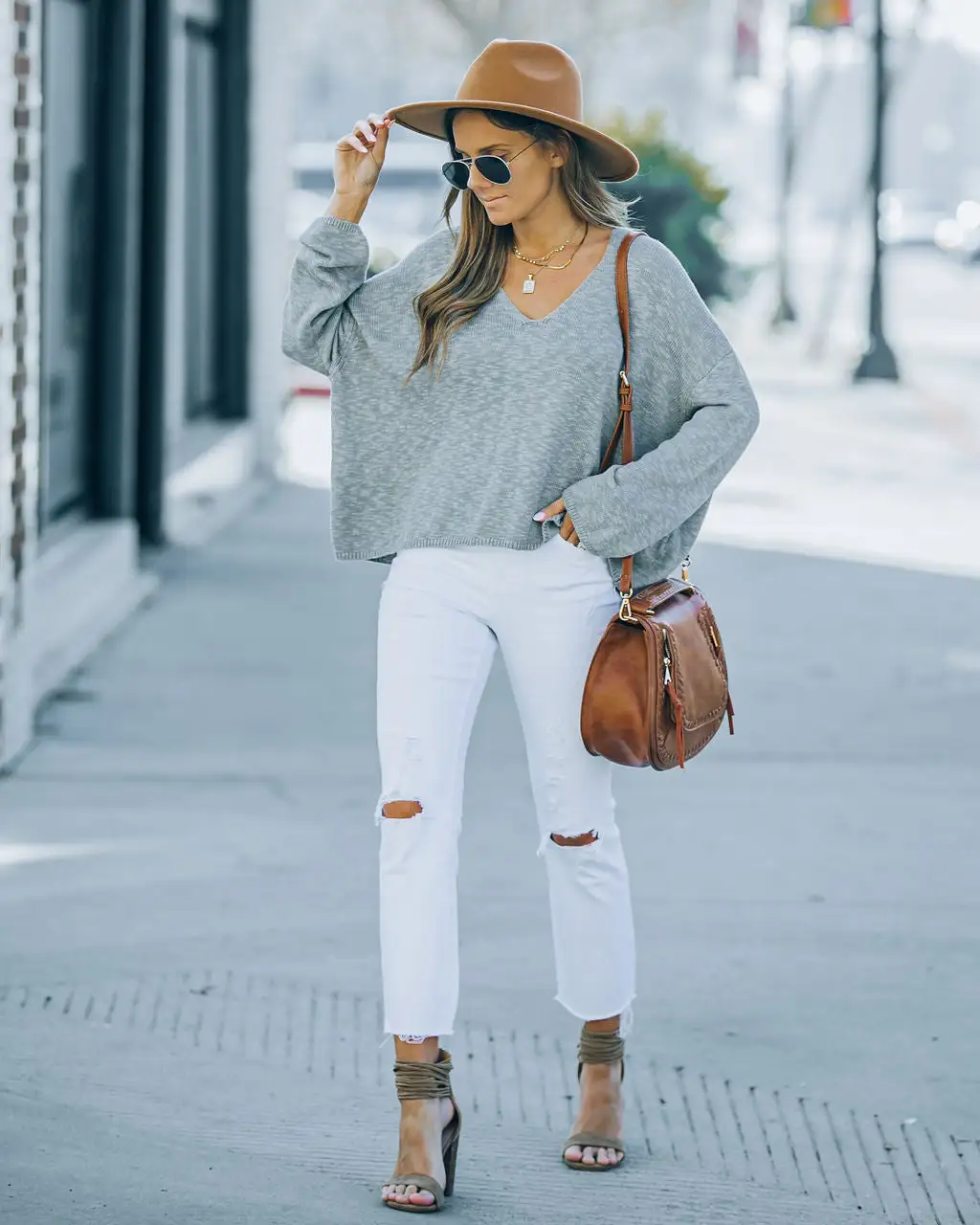 Wilmer Cotton Blend Sweater - Dark Grey - FINAL SALE 3 Wilmer Cotton Blend Sweater - Dark Grey - FINAL SALE - Image 3