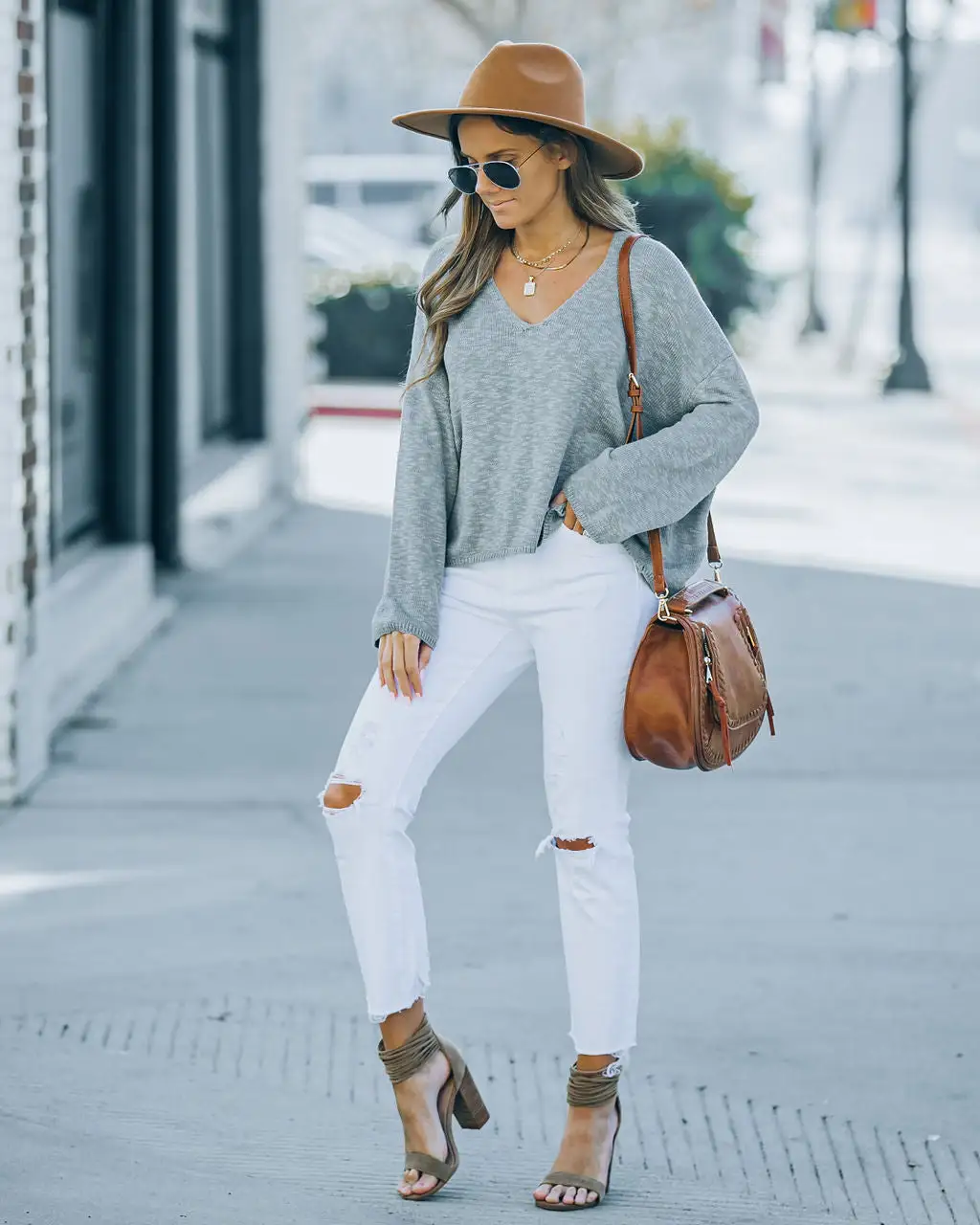 Wilmer Cotton Blend Sweater - Dark Grey - FINAL SALE 6 Wilmer Cotton Blend Sweater - Dark Grey - FINAL SALE - Image 6