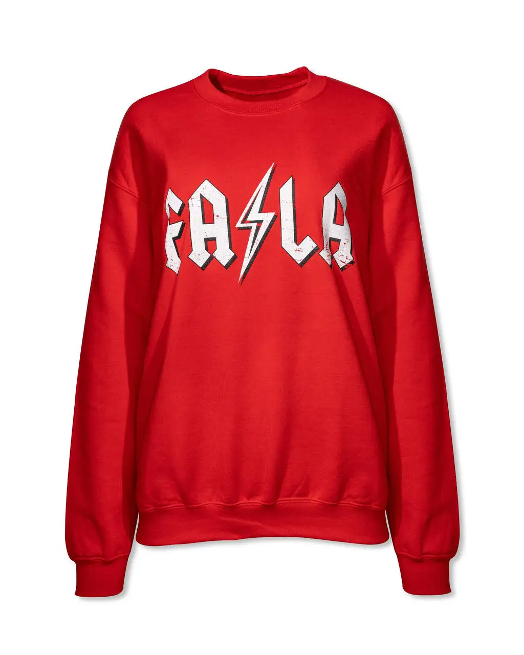 Fa La La Sweatshirt - Red - FINAL SALE 3 Fa La La Sweatshirt - Red - FINAL SALE - Image 3