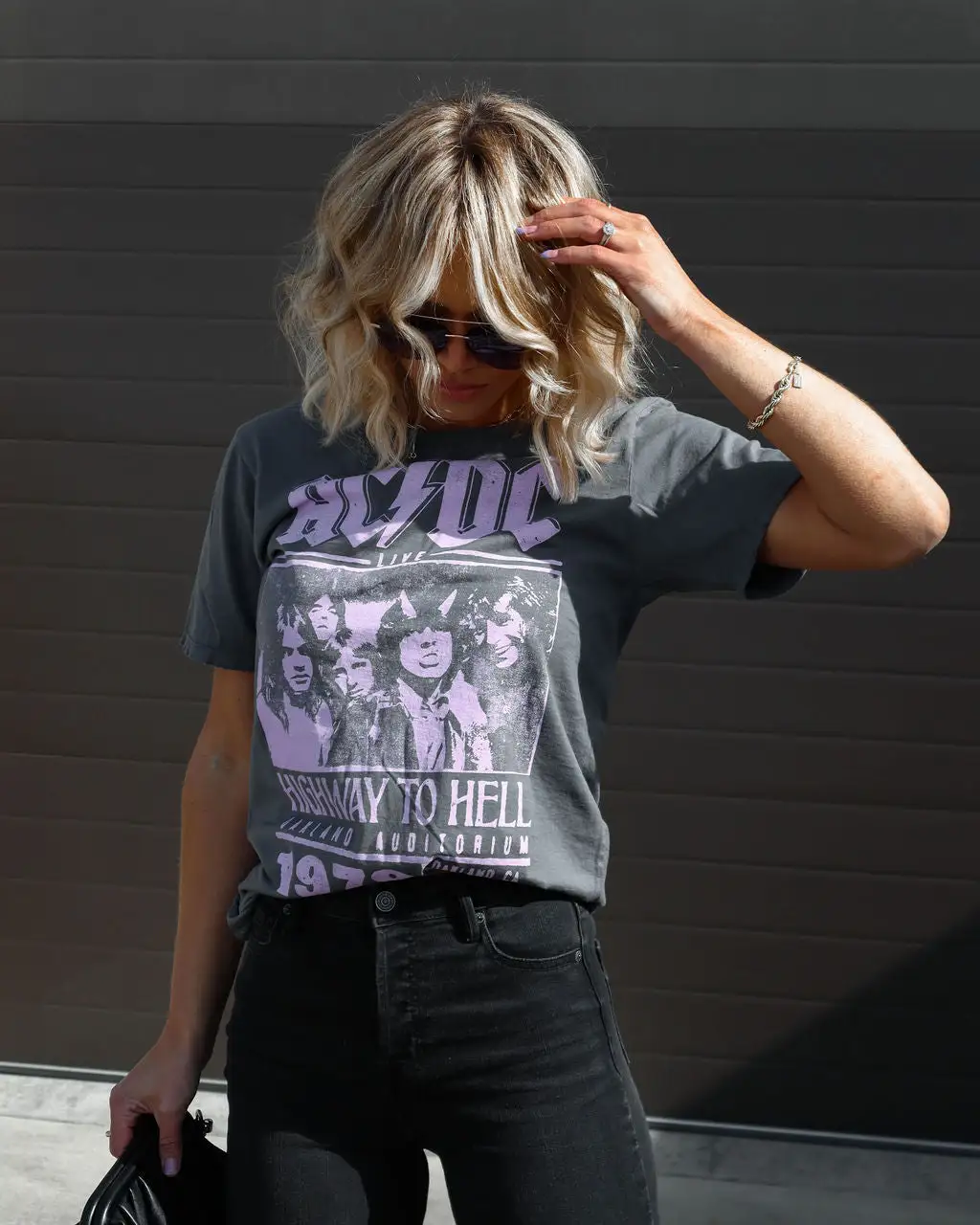 RECY-001 AC/DC 1979 Tour Cotton Tee - SALE 7 RECY-001 AC/DC 1979 Tour Cotton Tee - SALE - Image 7