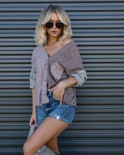 Double The Fun Plaid Button Down Top - FINAL SALE 11 Double The Fun Plaid Button Down Top - FINAL SALE -clothes Sales Facetune 11 08 2022 11 42 27