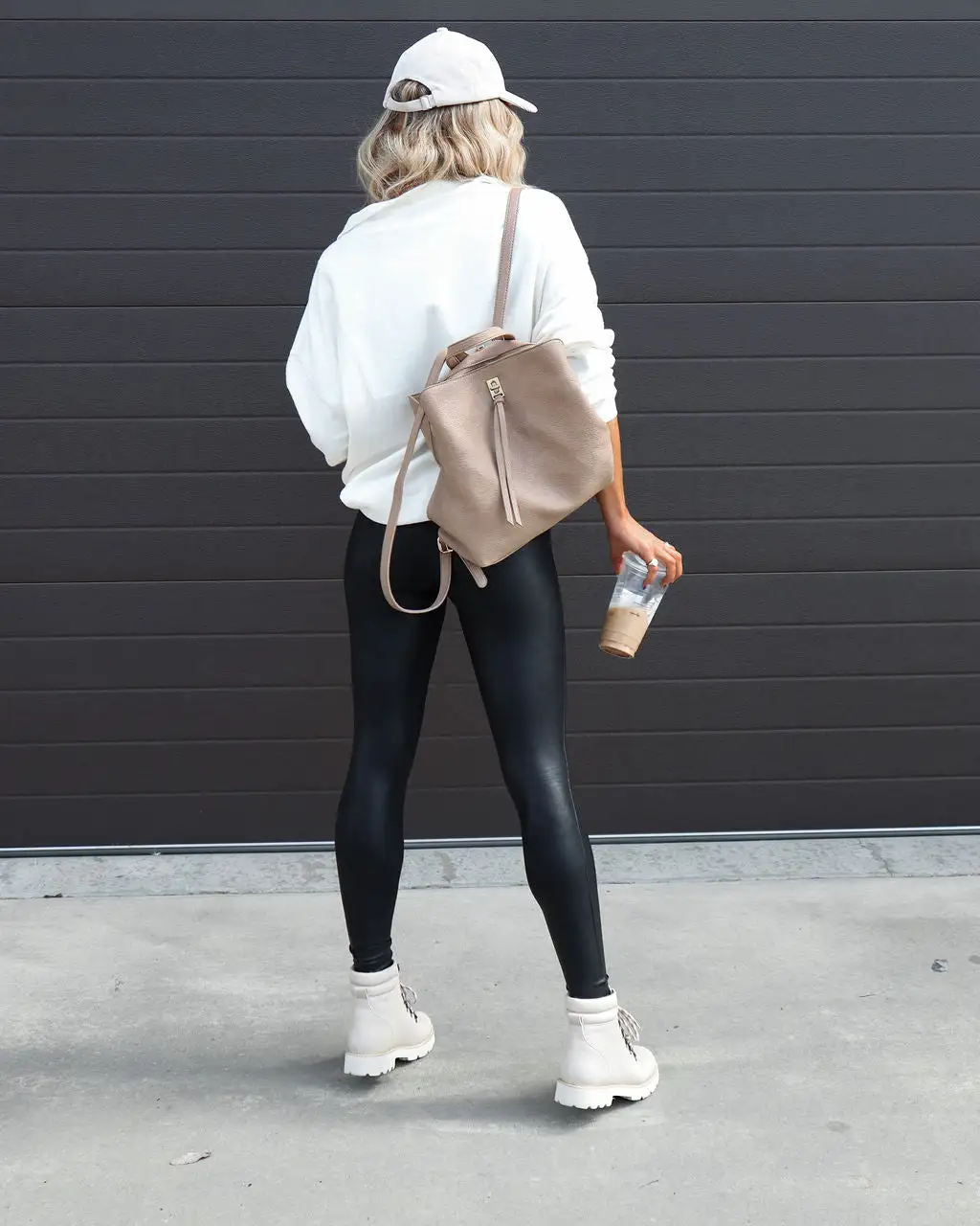 WISH-001 Corrine Pocketed Henley Pullover Sweater - Cream - FINAL SALE 4 WISH-001 Corrine Pocketed Henley Pullover Sweater - Cream - FINAL SALE - Image 4