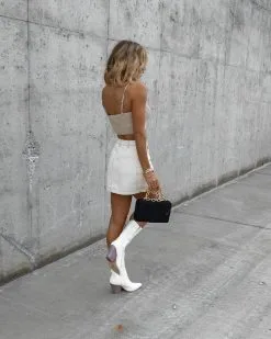 EMOR-001 Angelina Cargo Mini Skirt - Ivory - FINAL SALE 9 EMOR-001 Angelina Cargo Mini Skirt - Ivory - FINAL SALE -clothes Sales Facetune 12 12 2022 22 09 06