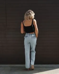 Stormi Ribbed Crop Tank - Black -clothes Sales Facetune 30 03 2023 19 44 59