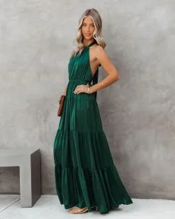 AAKA-001 Forever Begins Today Satin Maxi Dress - Emerald Green - FINAL SALE 13 AAKA-001 Forever Begins Today Satin Maxi Dress - Emerald Green - FINAL SALE -clothes Sales ForeverBeginsTodaySatinMaxiDressEmeraldGreen 16