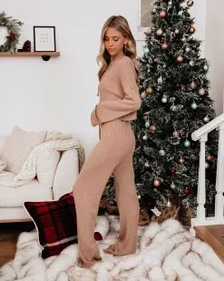 MOOD-001 Fran Cotton Blend Ribbed Pants - Camel - FINAL SALE -clothes Sales FranCottonBlenRibbedCamel 17 f97a08c8 d514 4339 8b86 b8a69af80fb3