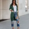 Franklyn Pocketed Knit Cardigan - Hunter Green - LAST CHANCE
