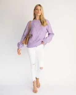 Fresh Perspective Sweater - Lavender - FINAL SALE 9 Fresh Perspective Sweater - Lavender - FINAL SALE -clothes Sales FreshPerspectiveSweater 1
