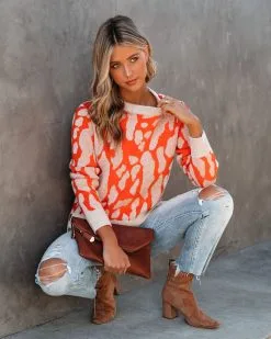 Hot And Cold Knit Sweater - FINAL SALE -clothes Sales HotandColdKnitSweater101