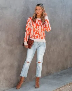 Hot And Cold Knit Sweater - FINAL SALE -clothes Sales HotandColdKnitSweater12