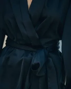 Motivation Satin Drape Wrap Blouse - Black - FINAL SALE 13 Motivation Satin Drape Wrap Blouse - Black - FINAL SALE -clothes Sales IMG 0063 7902c41b ea08 4018 b8ee a34a2daed9df