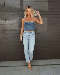 Spears Denim Strapless Top 9 Spears Denim Strapless Top -clothes Sales IMG 0236 6e021fab c294 410a 9059 3e666b3fc7d4