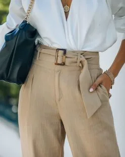 AAKA-001 Fraser Pocketed High Rise Belted Trousers - FINAL SALE -clothes Sales IMG 0661 f63e95a2 d475 4587 83fd 24c6400feda4