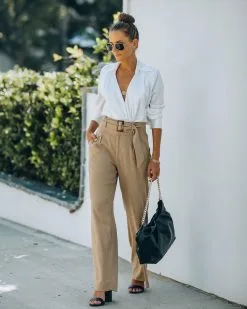 AAKA-001 Fraser Pocketed High Rise Belted Trousers - FINAL SALE -clothes Sales IMG 0738 dcd26b08 5299 42c1 b33e a645d1dddc06