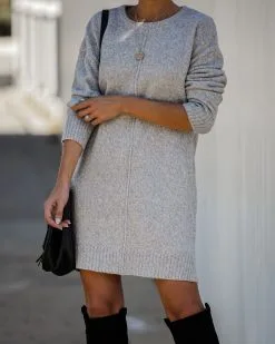 Smoky Mountain Sweater Dress - Grey - FINAL SALE -clothes Sales IMG 1050 5b0ef787 4ee0 4833 92e7 d14b53fd5838