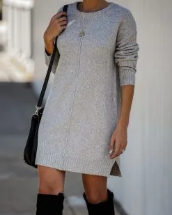 Smoky Mountain Sweater Dress - Grey - FINAL SALE -clothes Sales IMG 1057 d32d3710 8553 4b34 b4f9 bdaada1da70e