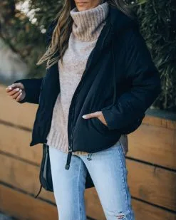 DRES-001 Stay Awhile Pocketed Hooded Puffer Jacket - Black - FINAL SALE 14 DRES-001 Stay Awhile Pocketed Hooded Puffer Jacket - Black - FINAL SALE -clothes Sales IMG 1076 67dd267d c7eb 4772 a8bd 3249099ea914