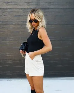 SHE -001 Antonella Knit Bodysuit - Black - FINAL SALE -clothes Sales IMG 10802