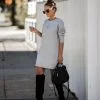Smoky Mountain Sweater Dress - Grey - FINAL SALE