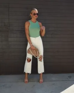 HYFV-001 Always A Vibe Cotton Bodysuit - Olive -clothes Sales IMG 17885