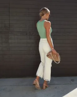 HYFV-001 Always A Vibe Cotton Bodysuit - Olive -clothes Sales IMG 18002