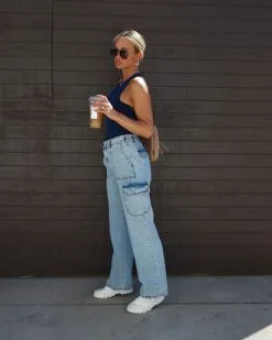 HYFV-001 Always A Vibe Cotton Bodysuit - Midnight Blue 11 HYFV-001 Always A Vibe Cotton Bodysuit - Midnight Blue -clothes Sales IMG 1865 8eb7b0c7 5d08 4d4c a7dc 8025141752d6