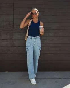 HYFV-001 Always A Vibe Cotton Bodysuit - Midnight Blue 9 HYFV-001 Always A Vibe Cotton Bodysuit - Midnight Blue -clothes Sales IMG 1874 0661b4ae 9b94 48c4 b82f ec933f45c7fc