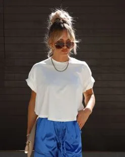 HYFV-001 Jackson Cotton Tee - White