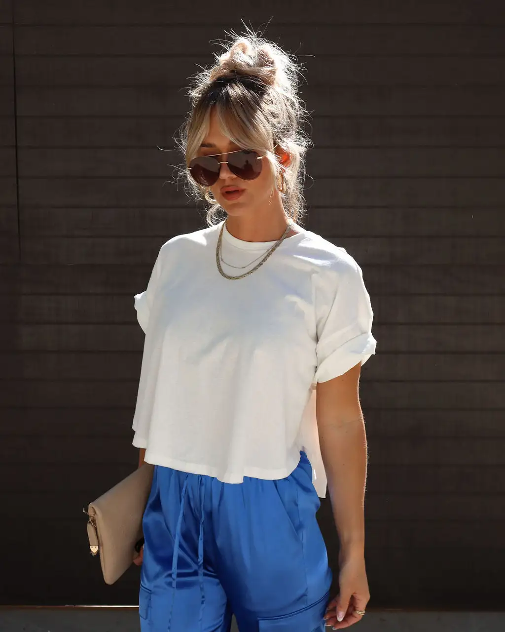 HYFV-001 Jackson Cotton Tee - White 5 HYFV-001 Jackson Cotton Tee - White - Image 5