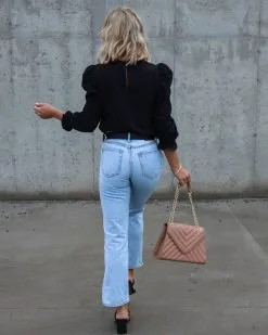 SUGA-001 Top Of The Throne Puff Sleeve Top - Black - SALE 9 SUGA-001 Top Of The Throne Puff Sleeve Top - Black - SALE -clothes Sales IMG 4303 028a0e3a f9cf 4bae 8fb0 41db87b1f1be