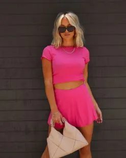 SKYL-002 Tomar Skort - Hot Pink 12 SKYL-002 Tomar Skort - Hot Pink -clothes Sales IMG 5716 64bae0c7 0711 48b4 a798 37eb53c535b3