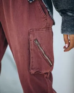 MUST-001 Cristiana Cotton Pocketed Cargo Joggers - FINAL SALE -clothes Sales IMG 6024 5769f152 4e83 47bc bfa0 cb957cc7ed10