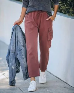 MUST-001 Cristiana Cotton Pocketed Cargo Joggers - FINAL SALE -clothes Sales IMG 6063 d334088a 1018 467f b91d f2f7cb796d29