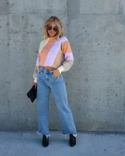 Portia Stripe Knit Sweater - FINAL SALE