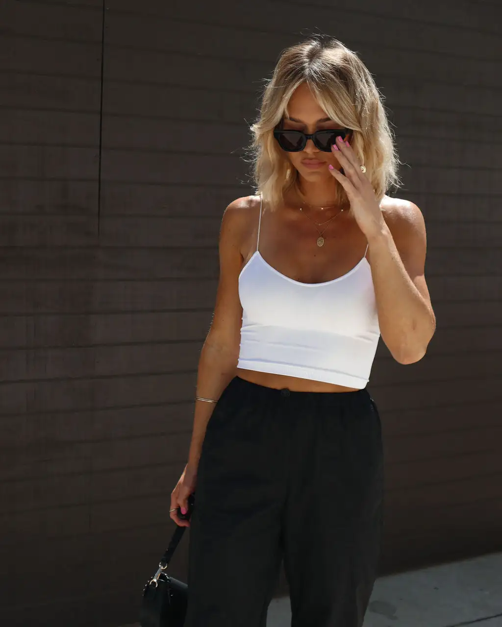 GILL-001 Kenny Nylon Pocketed Pants - Black 4 GILL-001 Kenny Nylon Pocketed Pants - Black - Image 4