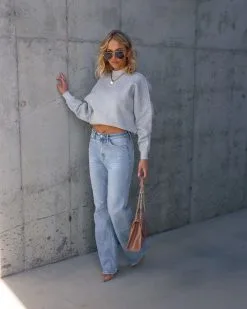 Woah Pocketed Cotton Blend Mock Neck Sweatshirt - Heather Grey - SALE 10 Woah Pocketed Cotton Blend Mock Neck Sweatshirt - Heather Grey - SALE -clothes Sales IMG 7444 cddf99bd 5f5b 4ac9 9a7b 949062874ca0