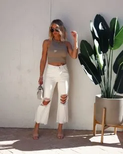 Sherrie Ribbed Knit Top - Moss - SALE 10 Sherrie Ribbed Knit Top - Moss - SALE -clothes Sales IMG 7534 f4b2c62e 2057 4b49 8312 d3efafa9888b