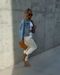 ENTR-001 Rhode Island High Waisted Pocketed Pants - Cream -clothes Sales IMG 8599 eb821a55 3787 40e4 8449 5efab7f37bcd