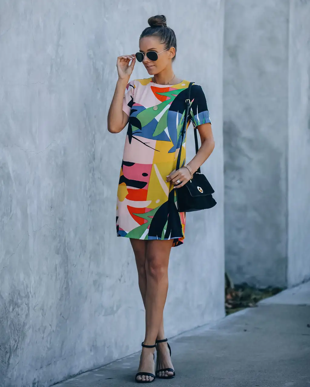 Warhol Printed Mini Shift Dress - FINAL SALE 9 Warhol Printed Mini Shift Dress - FINAL SALE - Image 9