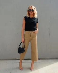 Mylah Cable Knit Sweater Vest - Black - SALE -clothes Sales IMG 9312 e15ac850 160b 47e6 82e2 96c1c810283d