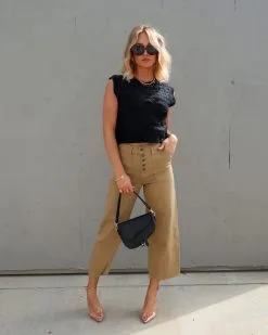 Mylah Cable Knit Sweater Vest - Black - SALE -clothes Sales IMG 9313 27bf0044 7c6a 42eb 875e 9d75008d162b