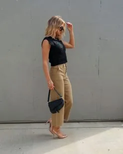 Mylah Cable Knit Sweater Vest - Black - SALE -clothes Sales IMG 9327 c6c19cf8 f3d0 48f8 a7d0 e6f09638c637