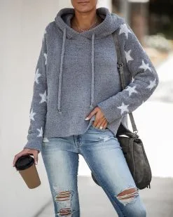 Polaris Soft Knit Star Hoodie - LAST CHANCE -clothes Sales IMG 9826 a2a08461 a3d5 4c65 b4e7 31552a1014c4