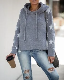 Polaris Soft Knit Star Hoodie - LAST CHANCE -clothes Sales IMG 9830 12d20eb3 1f6b 4058 ac95 99756f80724e