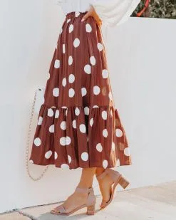BLU-001 Irving Polka Dot Midi Skirt 11 BLU-001 Irving Polka Dot Midi Skirt -clothes Sales IrvingPolkaDotMidiSkirt68