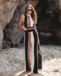 Josephine Knit Stripe Back Tie Top 11 Josephine Knit Stripe Back Tie Top -clothes Sales Josephineknitstripetwopiece2