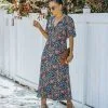 Larsen Floral Midi Dress - FINAL SALE