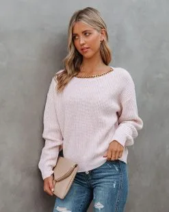 Kamilla Chain Link Knit Sweater - FINAL SALE -clothes Sales KamillaChainLinkKnitSweater135