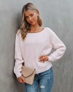 Kamilla Chain Link Knit Sweater - FINAL SALE -clothes Sales KamillaChainLinkKnitSweater146
